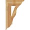 Ekena Millwork Funston Traditional Rough Sawn Bracket, Western Red Cedar, 6"W x 20"D x 32"H BKT06X20X32FST01RWR - alternate 2
